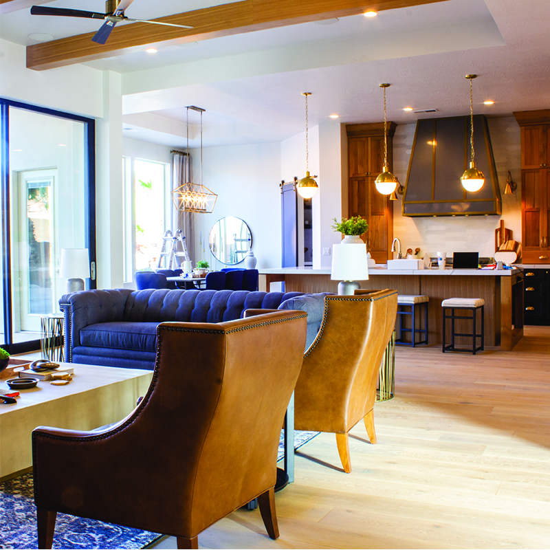 Integrated Living Room Audio and Lighting