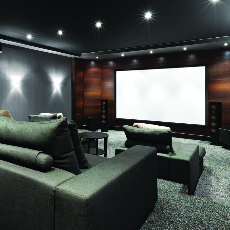 Custom Dedicated Home Theater Room